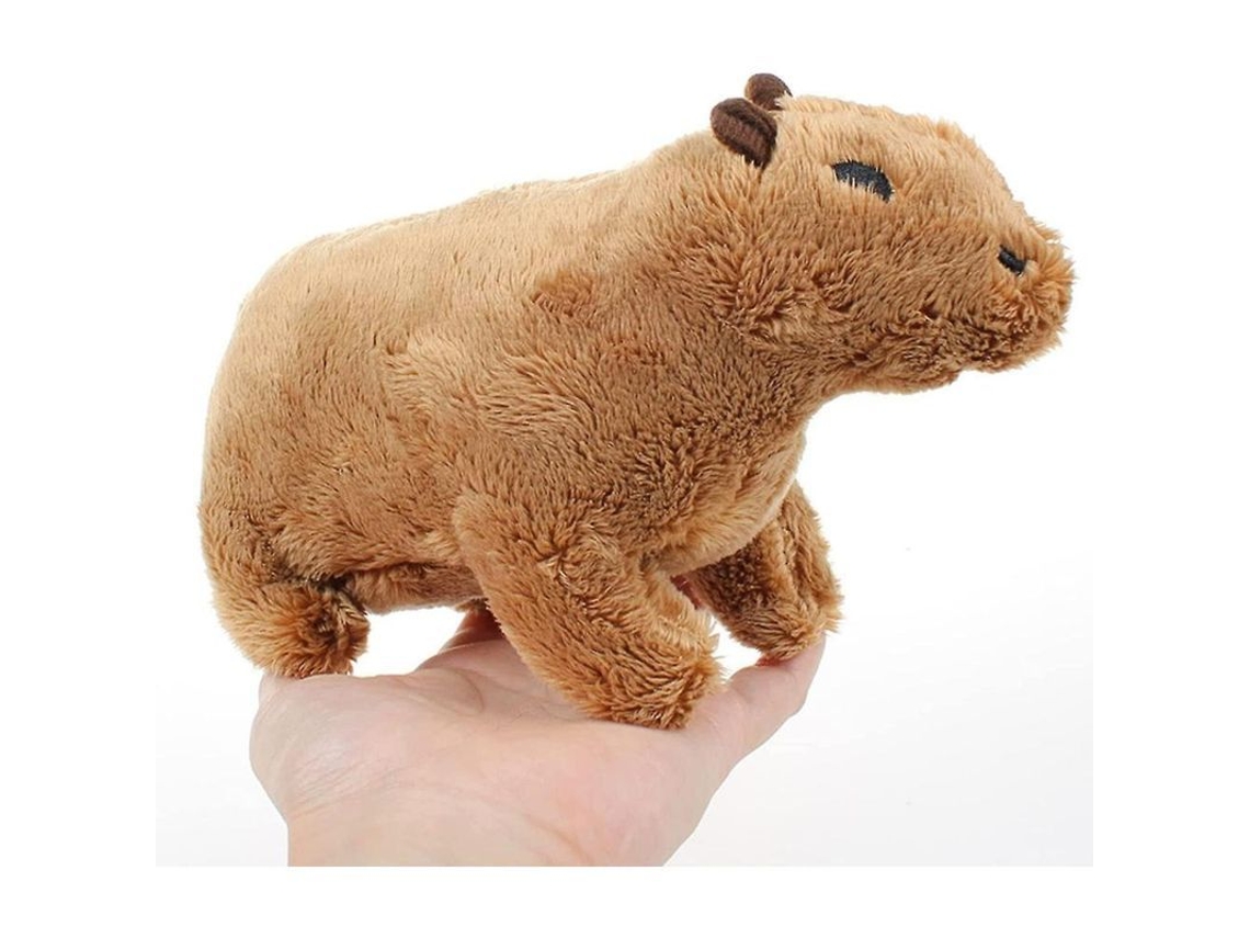 Muñeco De Peluche De Capibara De 18 Cm, Adorable Juguete Decorativo De Simulación, Regalo Para Niños Y Adultos.