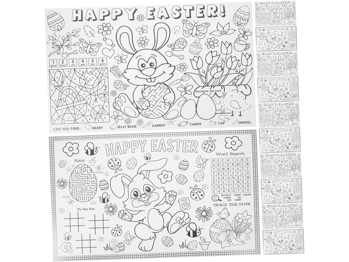 Manteles Individuales Papel Para Colorear
