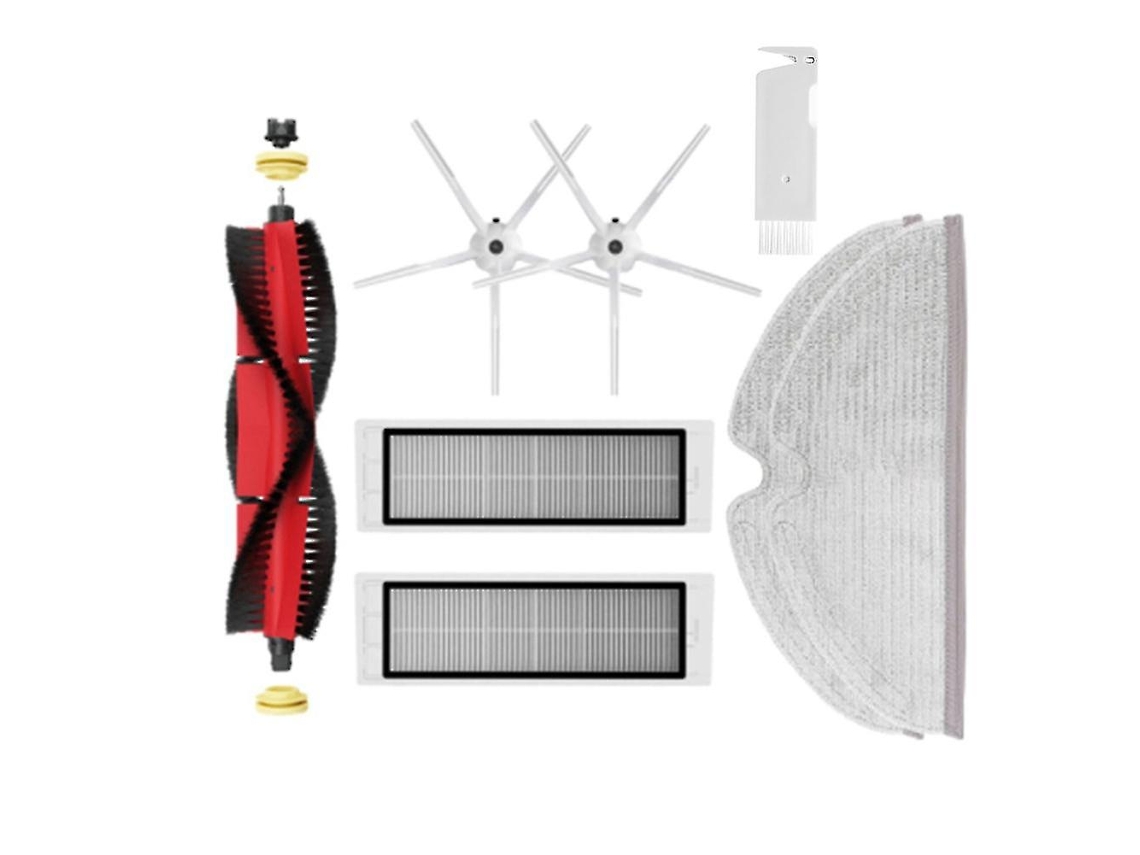 Filtro HEPA, cepillo principal, paño de fregado, cepillo lateral. Compatible con Xiaomi Roborock S5.