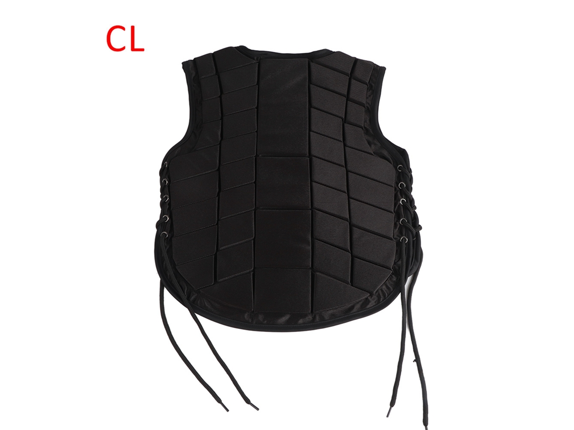 Chaleco de seguridad cómodo y protector para niños y niñas, entrenamiento de equitación.