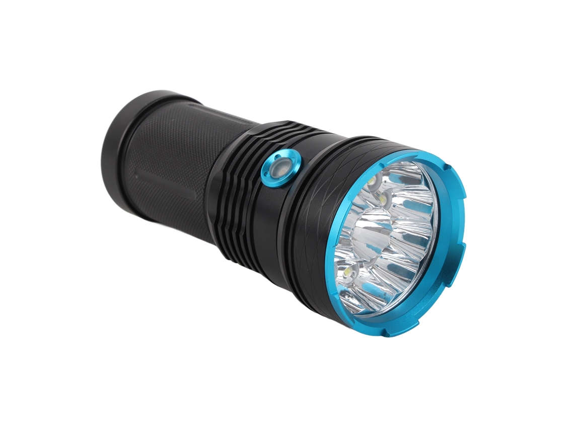 Rebe-linterna Led Super Brillante De Largo Alcance 8000lm Impermeable Con 3 Modos Para Exterior