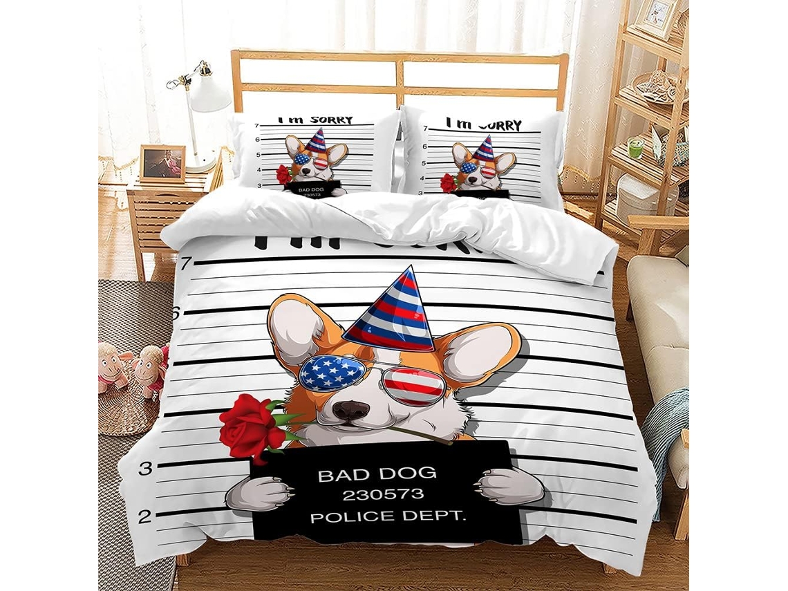 Juego Ropa Cama Funda Nórdica Microfibra Juego Almohada 135 X 200 Cm 50 75 220 240
