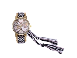 Reloj Lvpai Para Mujer Con Números Romanos Y Diamantes De Imitación, Pulsera Informal De Cinta, Color Plata Y Blanco.