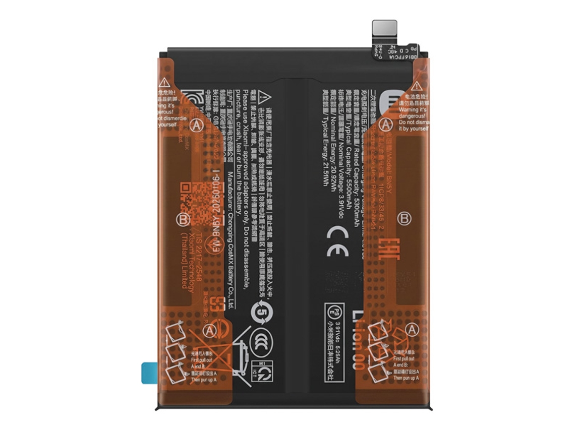 Batería Interna Original Para Xiaomi Redmi Note 14 Pro 4g Modelo Bn5y 5500mah