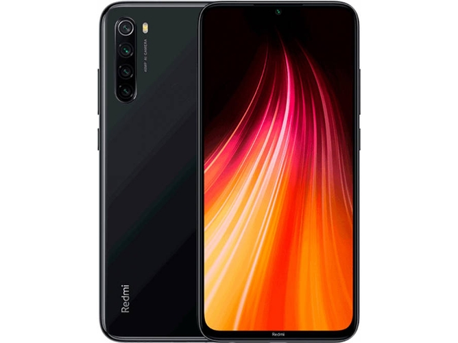 Smartphone XIAOMI Redmi Note 8 (6.3" - 4 GB - 128 GB - Negro)