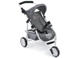 Bayer Chic 612 76 Sillita De Paseo Paramuñecas Lola, Jeans Gris Bayer Chic 2000