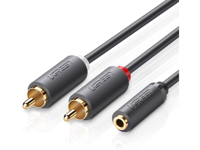 Cable de Audio UGREEN (1 m - Negro)