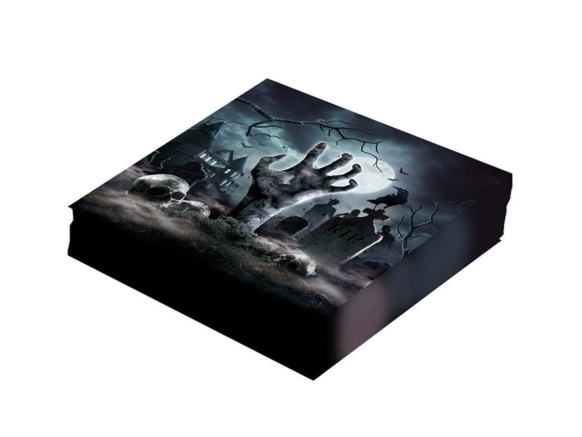 Servilletas GUIRCA Set de 12 de cementerio 33X33 cm