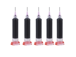 Unidades De Tinta Resistente A La Soldadura Curable Con Uv De 10 Cc Para Placas De Circuito Impreso (pcb) Color Negro.