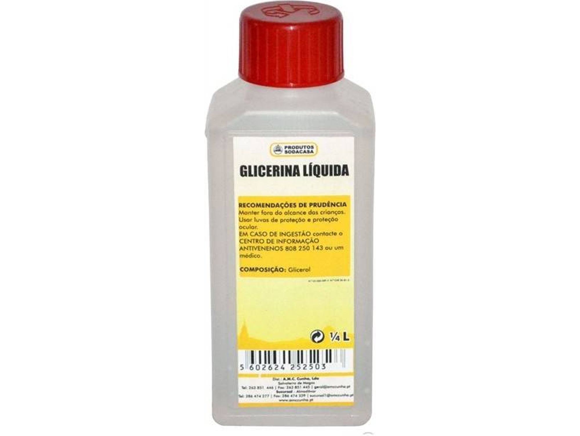 Glicerina SODACASA Líquida (250ml)