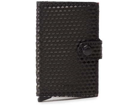 Cartera Miniwallet Cubic Black-Red