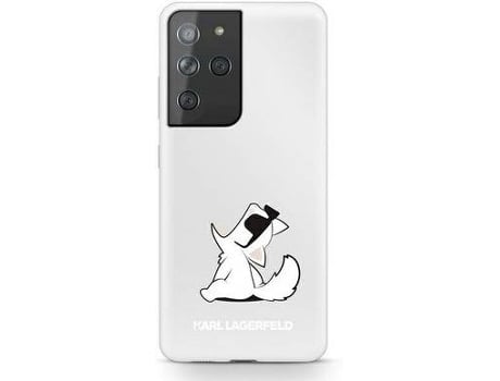 Carcasa Samsung Galaxy S21 Ultra KARL LAGERFELD Azul