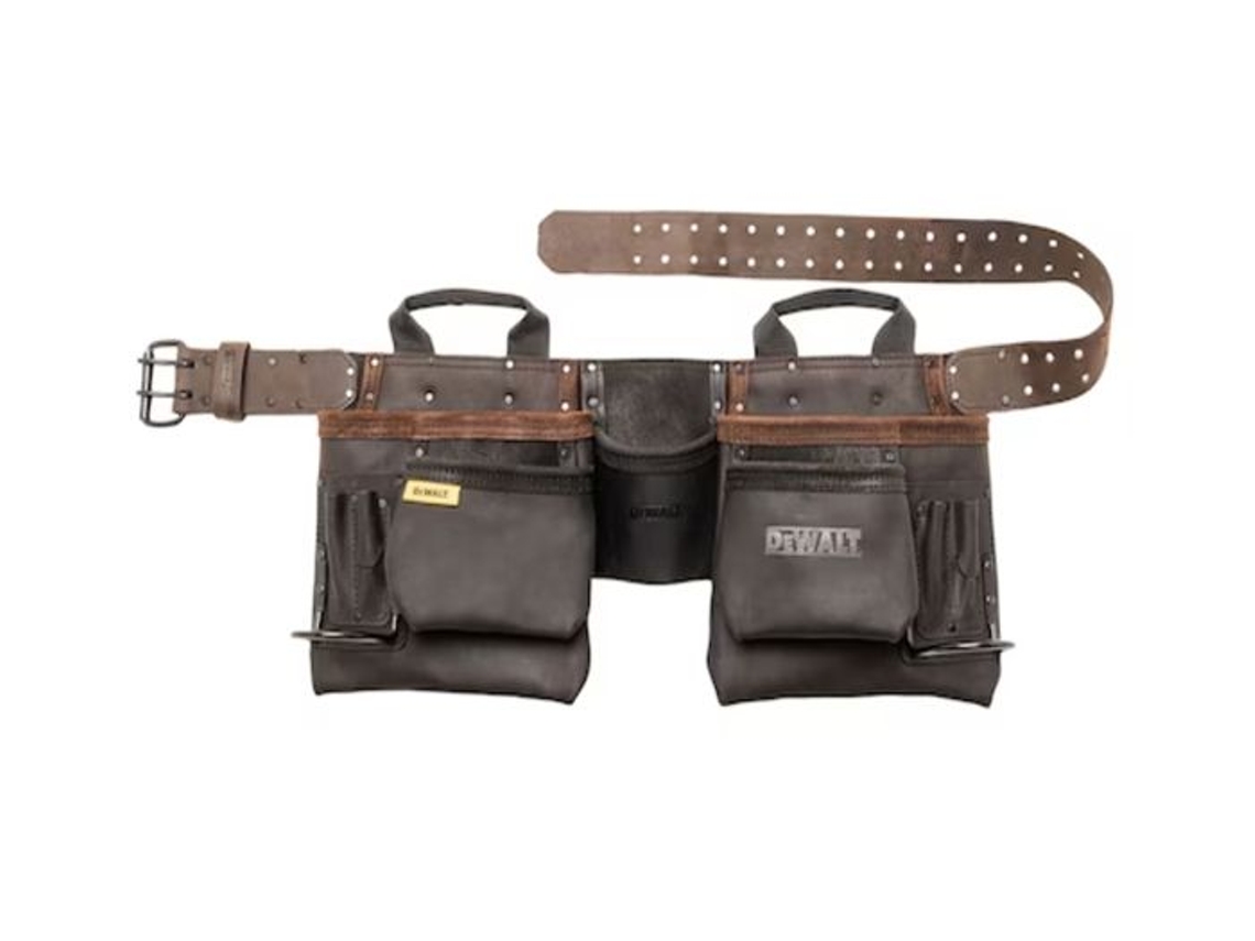 Delantal Cinturón de Herramientas de Cuero DEWALT Dwst50112-1