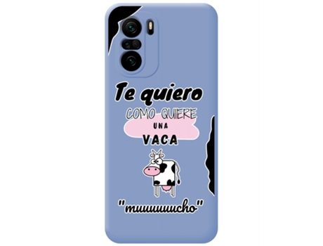 Carcasa Xiaomi Mi 11i 5G TUMUNDOSMARTPHONE Silicona Líquida Dibujos Azul