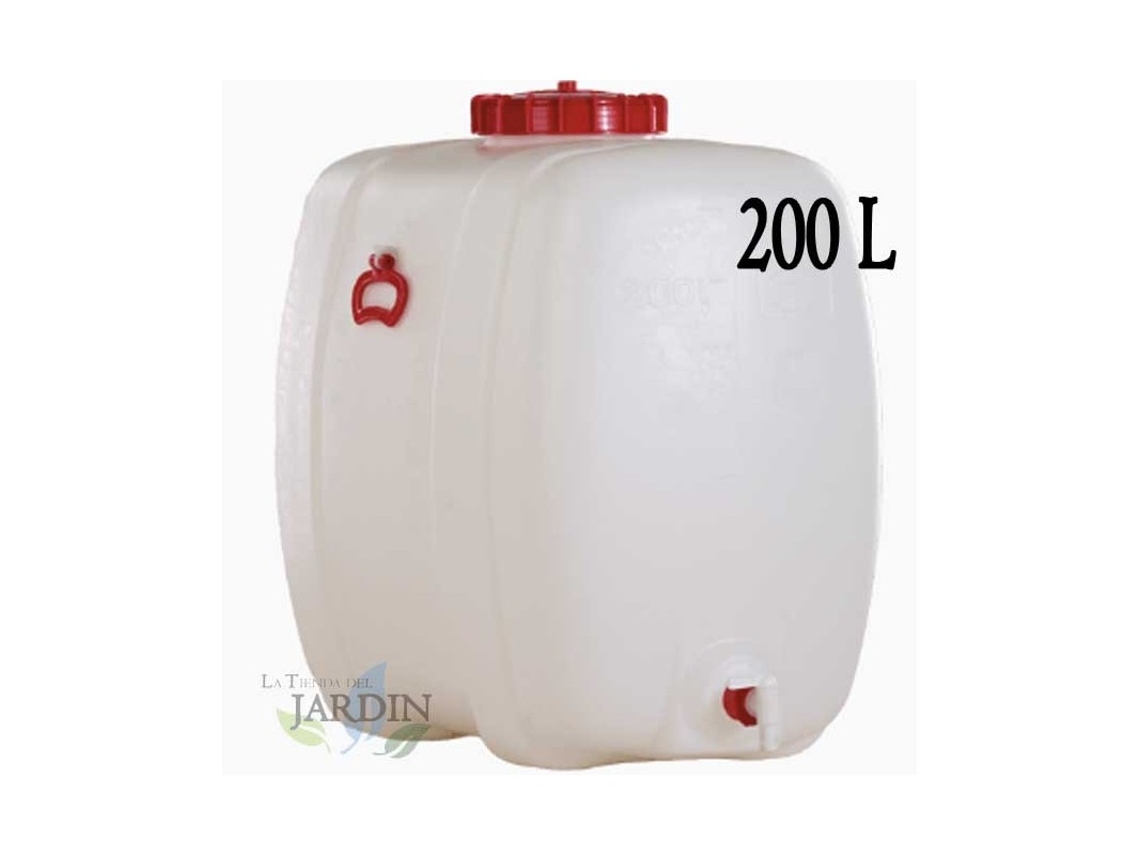 Barril de Polietileno Alimentario 200 Litros para Liquidos Y Bebidas GRAF