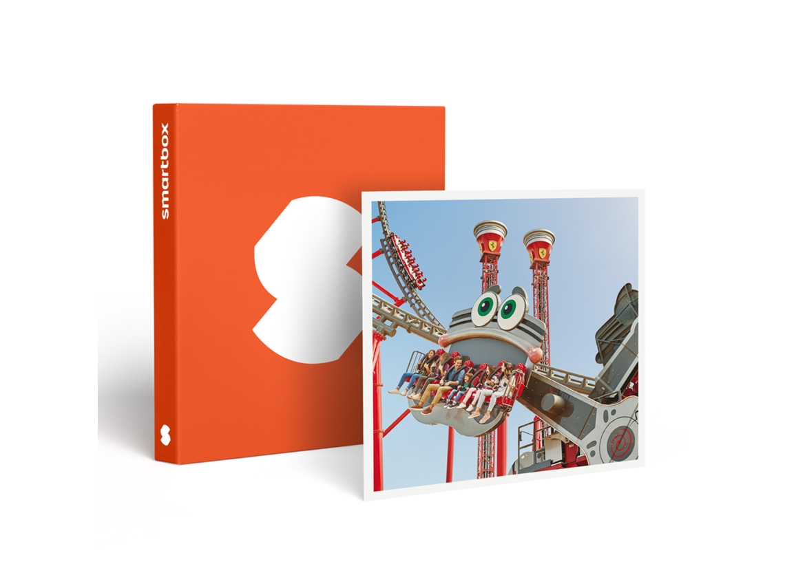 Entrada Caja Regalo Smartbox para 1 adulto y 1 niño en Portaventura Park y Ferrari Land.
