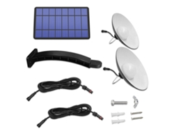Lámparas colgantes solares LED para exteriores, impermeables IP65, con función crepuscular