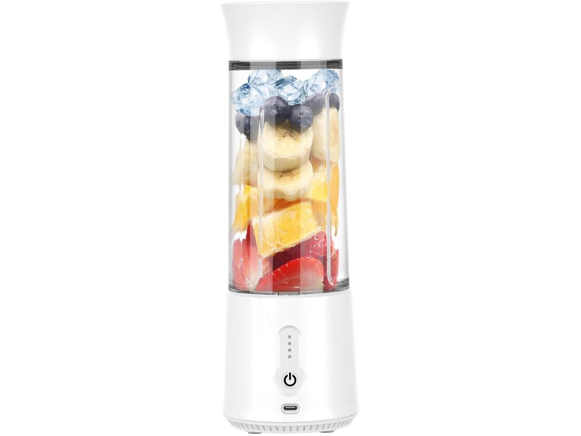 Extractor De Jugo Eléctrico De Carga Mini Taza De Jugo Multifuncional Portátil CHRUI Blanco