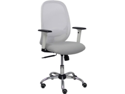 Silla Operativa PYC Cilanco Bali  Gris (Brazos Ajustables - Malla)