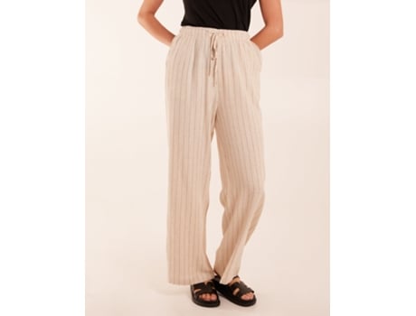 Pantalones de Mujer BLUE VANILLA Wide Leg Gris (S)