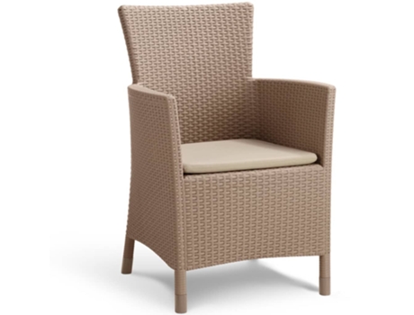 Silla Jardin KETER Marrón Plástico