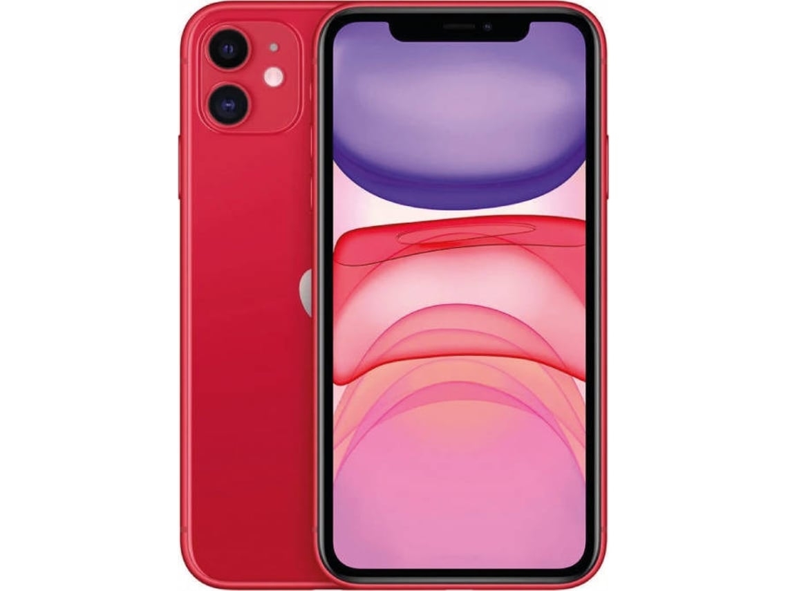 iPhone 11 APPLE (Reacondicionado Señales de Uso - 6.1'' - 128 GB - Rojo)