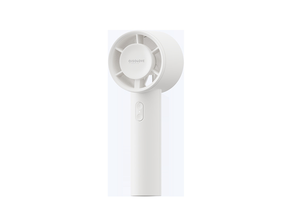 Ventilador portátil pequeño, mini ventilador USB, ventilador de refrigeración, ventilador eléctrico para regalo. Mdug (blanco)