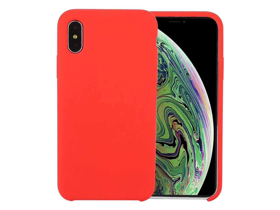 Caja Protectora (protección De Cámara, Tacto Cómodo) Serie Original Funda Para Iphone Xs (rojo)
