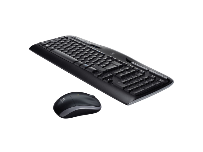 Teclado + Ratón LOGITECH Mk330 (Inalámbrico - Óptico)