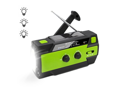 Radio Am/Fm/Wb Meteorológico Am/Fm/Wb 4000 Mah