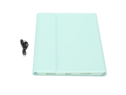 Teclado Sem Fio Com Capa De Proteção Para Ipad Pro 11in 2020 10in Teclas Redondas Silenciosas Portátil Verde