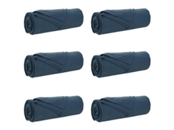 Mantitas De Sofá 6 Uds Azul Marino 350 X 270 Cm Lana