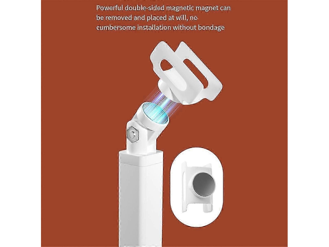 Lámpara UV para uñas de gel, mini lámpara de uñas LED UV portátil con soporte, secador de uñas portátil recargable GOKOCO