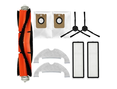 Para dreame l10plus/z10 pro robot saco de pó filtro escova lateral principal