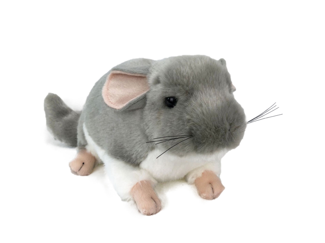 Ats-juguetes De Peluche De Chinchilla Simulados Lindos Animales De Peluche Muñecos Regalo Para Niñas Niños
