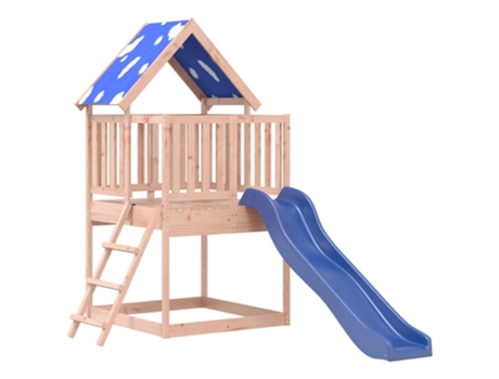 Parque Infantil De Exterior VIDAXL Marrón Madera