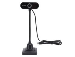 Cámara web 1080p con micrófono USB omnidireccional con cancelación de ruido para Windows 7, 8, 10 y Vista.