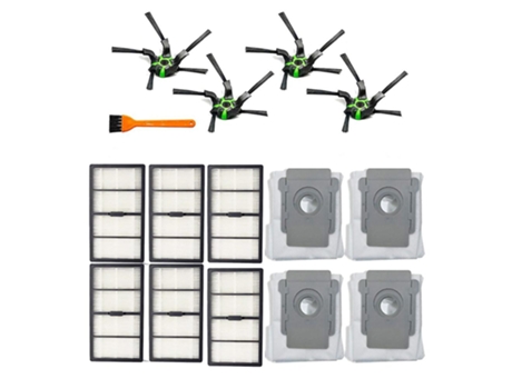 Sacos de filtros de escova lateral peças para robô irobot roomba s9+ s9 s9 plus