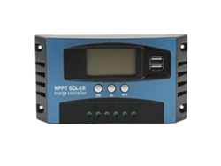 Controlador De Carga Solar 12/24v 60a Con Lcd, 2 Usb Y Protección Contra Sobrecorriente