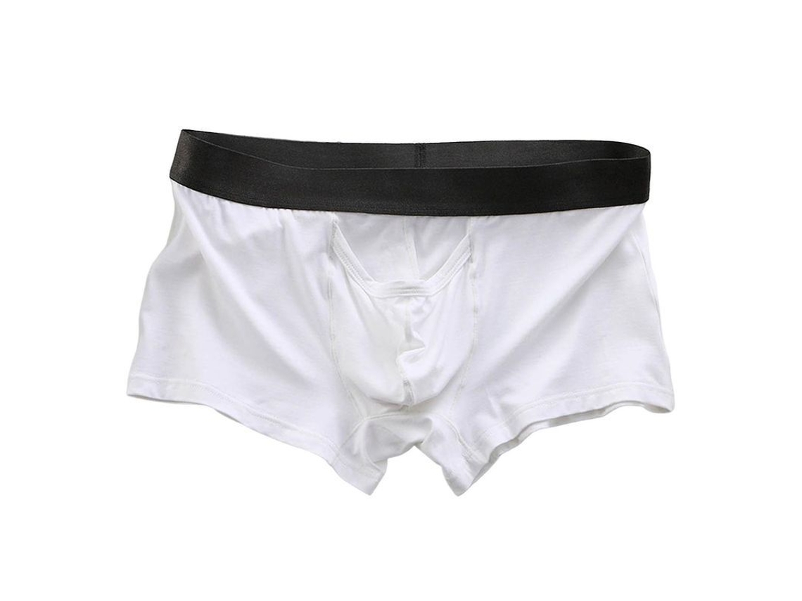 2026-calzoncillos Hombre De Cintura Media Con Elástico Diseño Convexo U Color Block Básico Y Cómodo