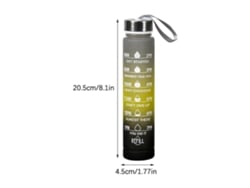 Aquário Esportivo - Cinza Em Três Tons 280 Ml