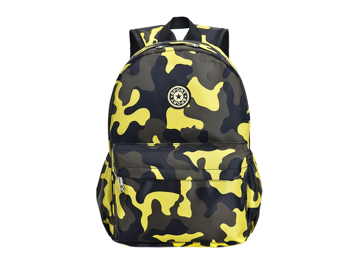 Mochila camuflaje top niño