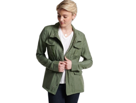 Abrigo para Mujer SUPERDRY (S - Multicolor)
