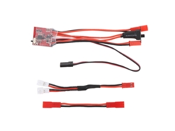 Ymsl Controlador De Velocidad Esc Para Coche Rc Con Freno 30a Esc De Cepillo Para Coches 1/32 1/24 1/18 Hxl