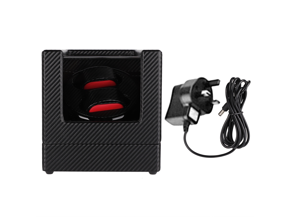 Caja de cuerda automática 2+0 para relojes mecánicos