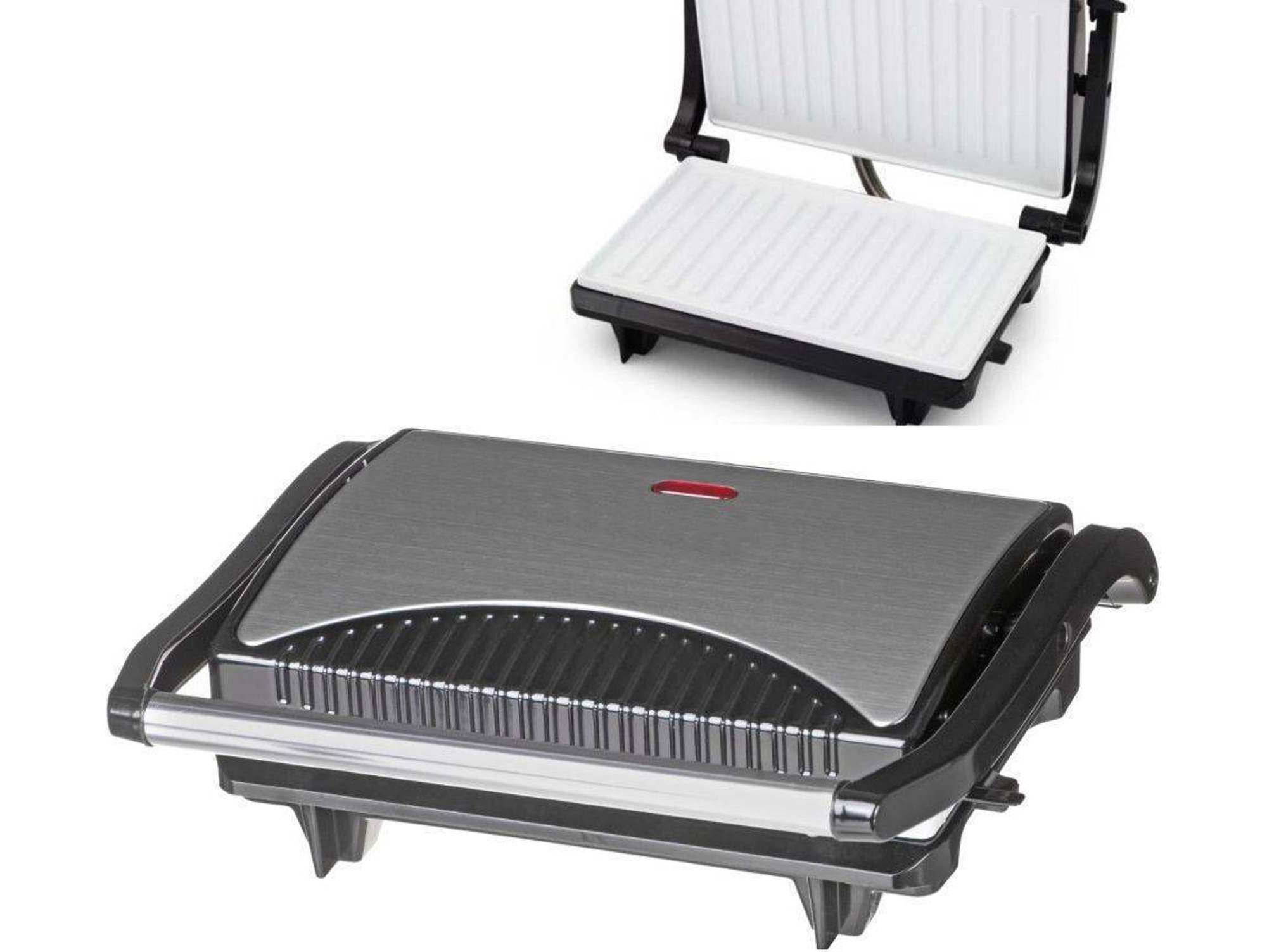 Parrilla Eléctrica TECHWOOD EKG006 con Placa de Cerámica (750 W)