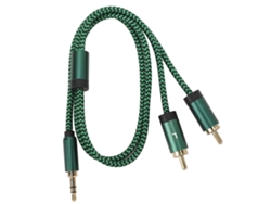 Cable Divisor En Y De 3,5 Mm Y 0,5 M, Adaptador Auxiliar Estéreo Hifi Para Auriculares De Teléfono Móvil.