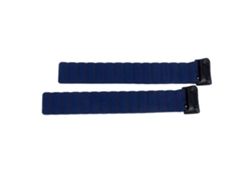 2 Pulseras De Silicona Con Cierre Magnético Para Fitbit Charge 6/5 (azul Oscuro)