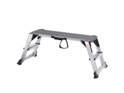 Plataforma de trabajo plegable de aluminio Succebuy, escalera para paneles de yeso de 300 kg, antideslizante