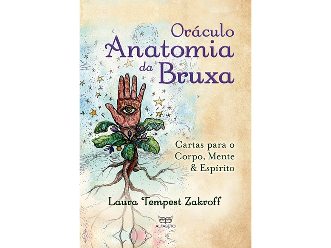 Libro Oráculo Anatomia da Bruxa de Laura Tempest Zakroff (Portugués)